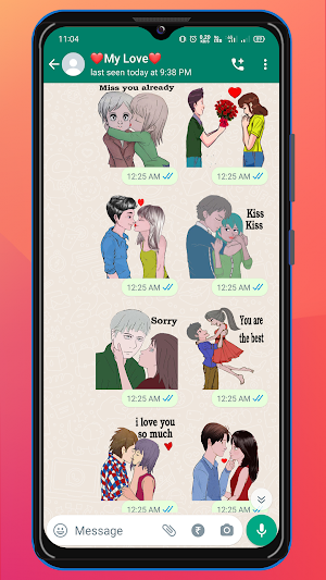 Love Stickers For Whatsapp Screenshot 2
