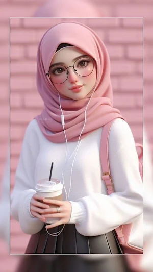 Hijab Wallpapers for Girls Screenshot 2