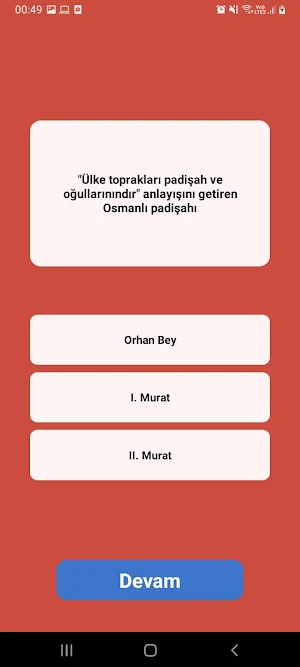 AYT Tarih Soru Cevap Screenshot 3