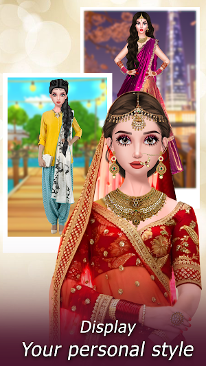 Indian Wedding Dress up Makeup Screenshot 3