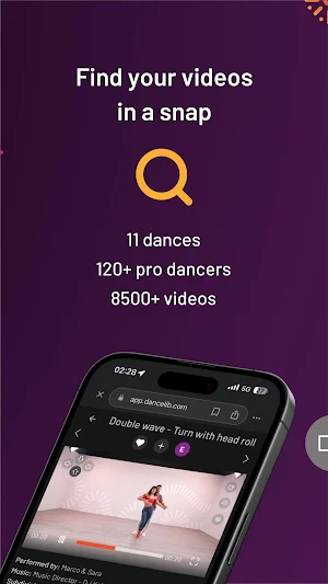 DanceLib Screenshot 2
