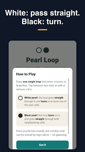 Masyu - Pearl Loop Puzzle Screenshot 2