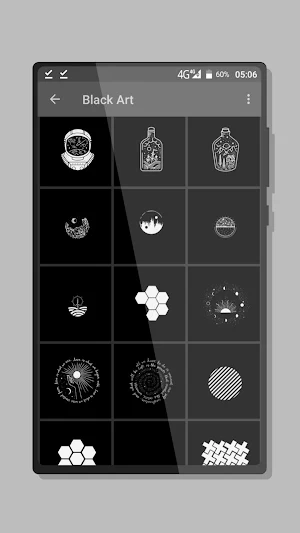 Blackpaper - Black wallpapers  Screenshot 0