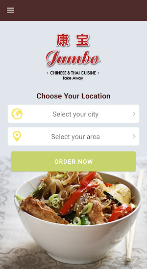 Jumbo Chinese & Thai Take Away Screenshot 0