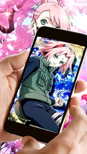 Sakura Haruno 3D Wallpaper Screenshot 0