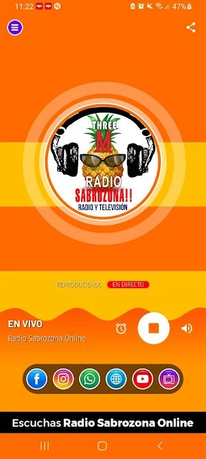Radio Sabrozona Online Screenshot 1