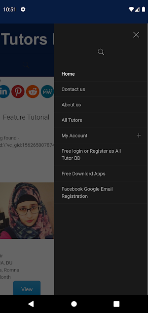 Tutors BD Screenshot 2