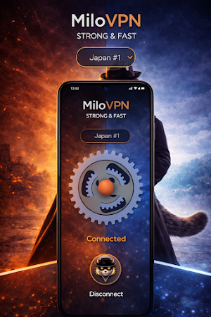 Milo VPN - Strong VPN Screenshot 1