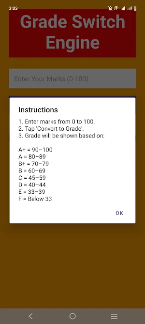 Grade Switch Engine Screenshot 2