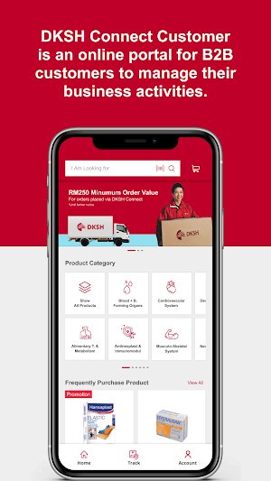 DKSH Connect Customer Screenshot 1