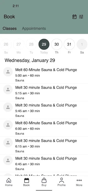 Melt Wellness Screenshot 1