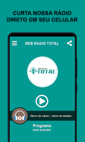 Web Rádio Total Screenshot 0