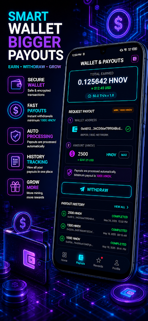 HashNova: Cloud Mining Screenshot 2