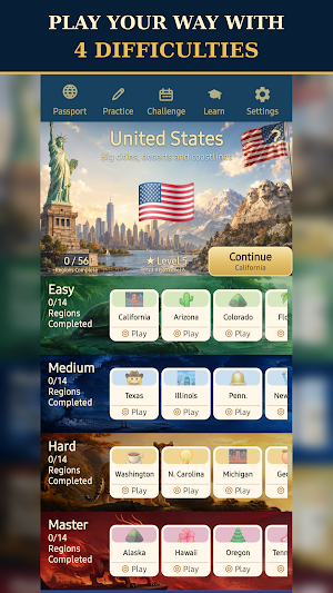 Mahjong Passport: World Tiles Screenshot 2