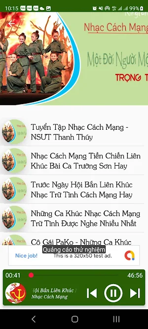 Nghe Nhạc Cách Mạng Tiền Chiến Screenshot 3
