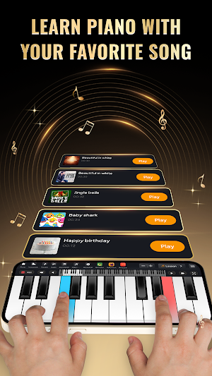 Learn Piano - Piano Keyboard Screenshot 1