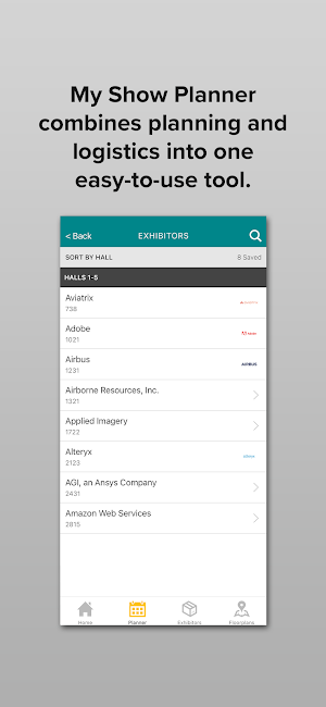 GEOINT 2021 Symposium App Screenshot 2