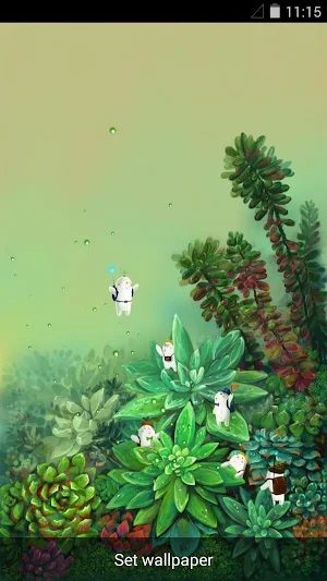 Tiny Adventurer Live Wallpaper Screenshot 1