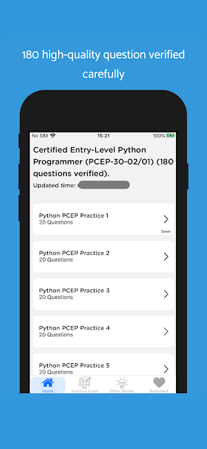 Python Institute PCEP-30-02 Screenshot 0