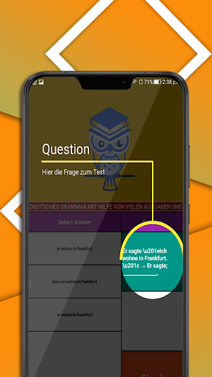 B1 German Test Screenshot 2