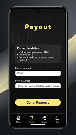 Stack Sats - Bitcoin Mining Screenshot 2