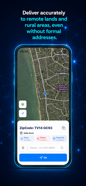 ZipCode-Sri Lanka Screenshot 1