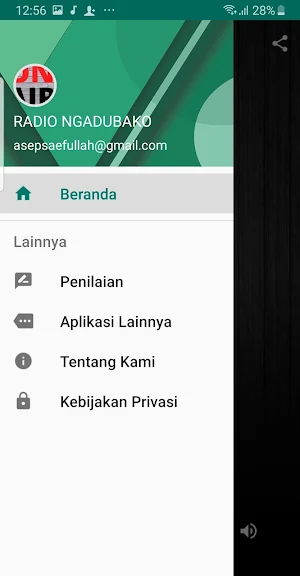 Radio NgaduBako Screenshot 2