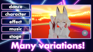 DanceDreamMV MMD✕VRoid Live Simulator Screenshot 2