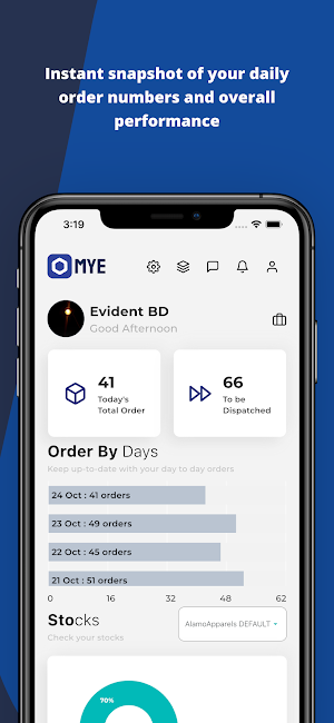 MYE Companion App Screenshot 2