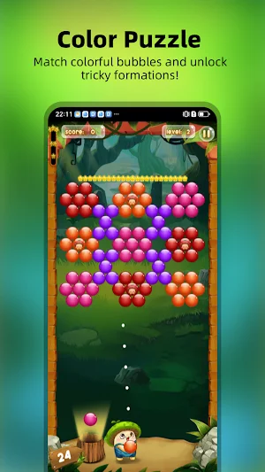 Bubble Rescue: Puzzle Pop Screenshot 1