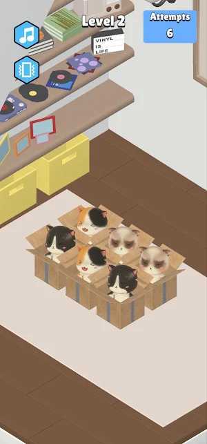 Hidden Kittens: Match Pairs Screenshot 1