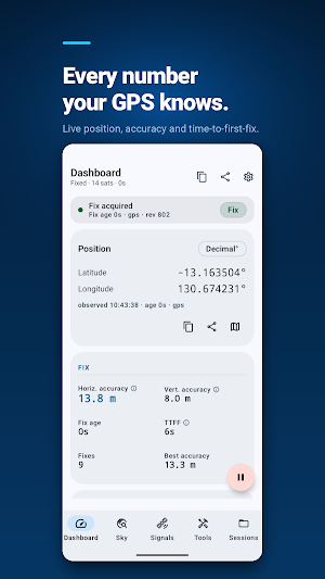 GPS Genius: GNSS & GPS Test Screenshot 2
