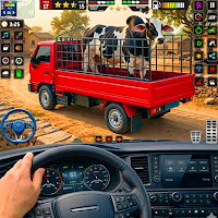 Animal truck transport game 3d