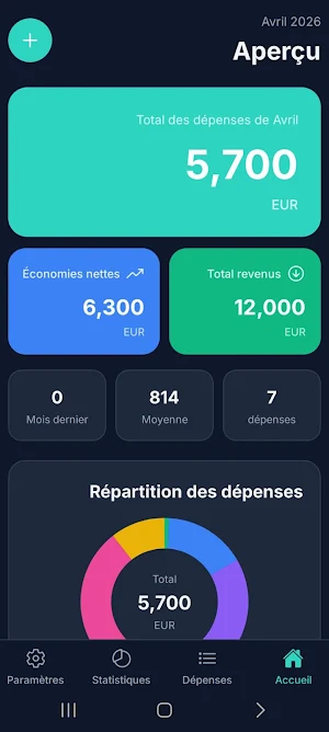 Hassala Expenses and Budgeting Screenshot 0