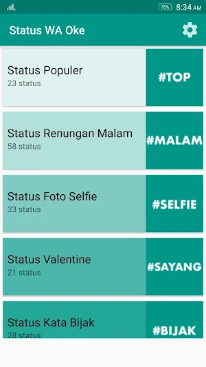 Status WA Terbaru 2019 dan Lucu Screenshot 2