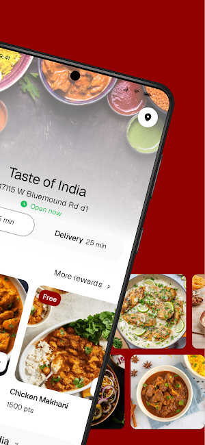 Taste of India WI Screenshot 1