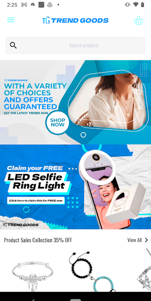 Trend Goods App Screenshot 0