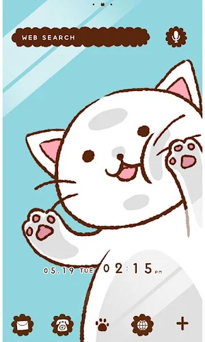 Cute wallpaper-Trapped Cat- Screenshot 0
