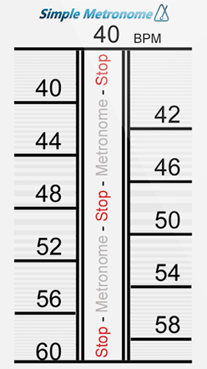 Simple Metronome Screenshot 2
