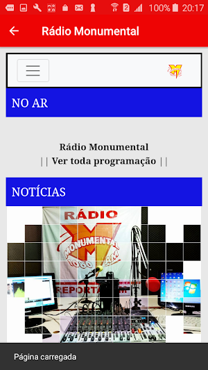 Rádio Monumental Screenshot 2