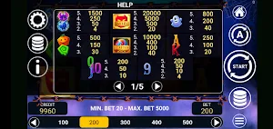 Mysterious Bat Slot Game Screenshot 2