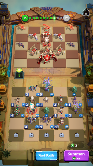 Idle Sky Village - Hero Merge Screenshot 0