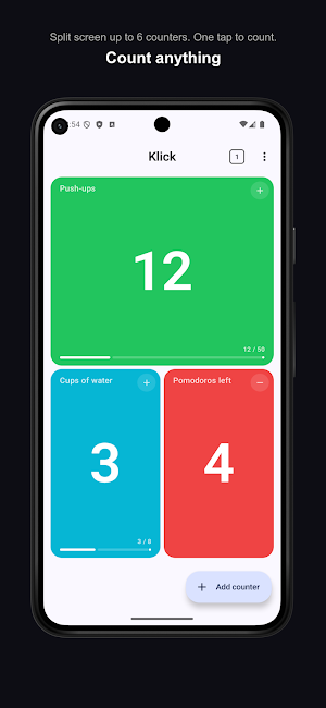 Klick: Multi Counter Screenshot 0