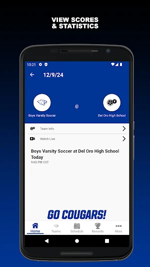 El Dorado Cougar Athletics Screenshot 2