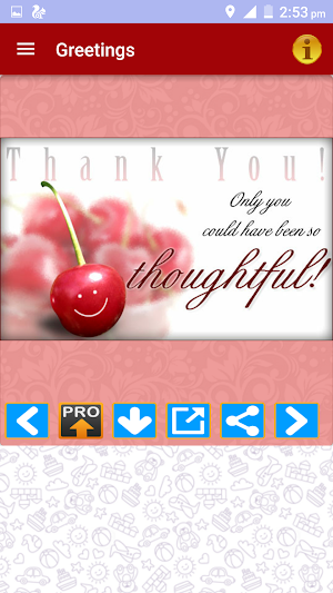 Thank You Greeting Card Images Screenshot 1