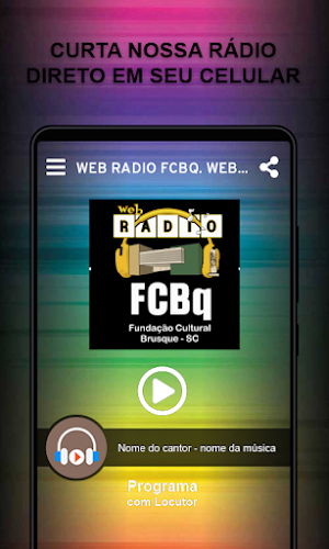 Web Rádio FCBq Screenshot 1