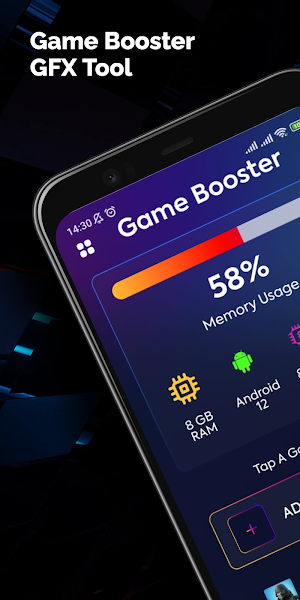 Game Turbo Booster GFX Tool 8x Screenshot 0
