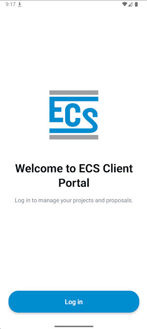 ECS Client Portal Screenshot 0