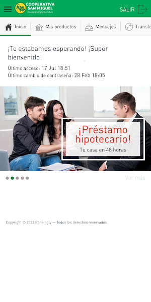Cooperativa San Miguel, Inc. Screenshot 0