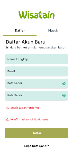 Wisatain Partner Screenshot 0